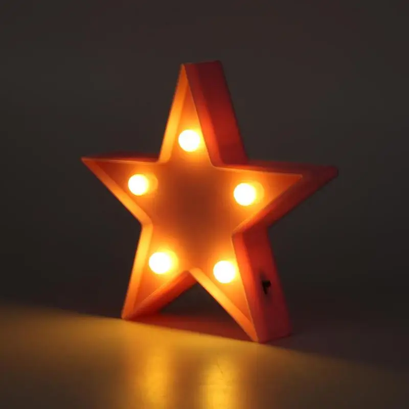 СВЕТОДИОДНЫЙ ночник в форме звезды для дома, для клуба, для улицы, детский ночник для спальни, украшения для домашнего праздника
