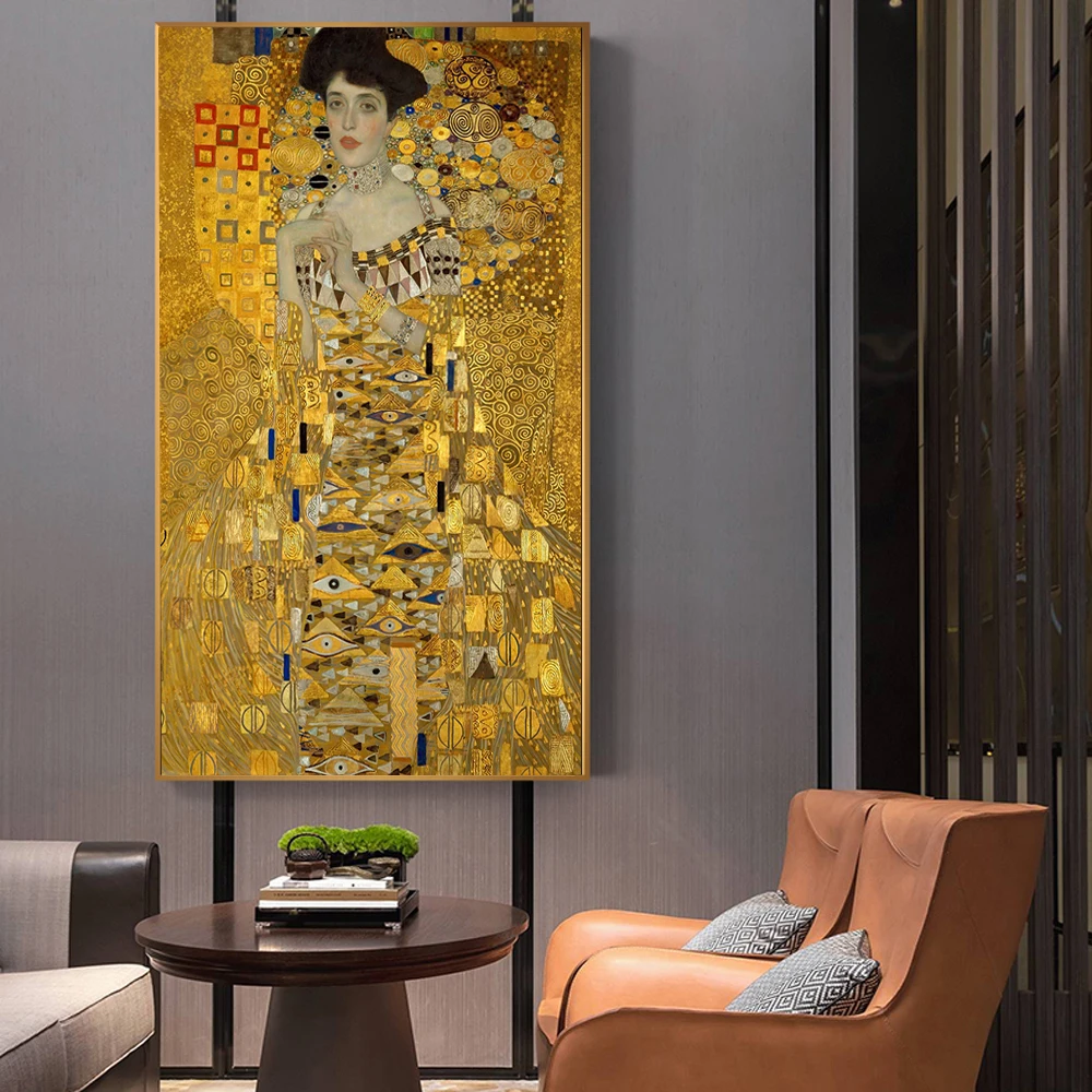Художественный постер Gustav Klimt Современное украшение для дома холст известная