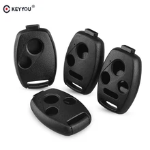 KEYYOU 2 3 Buttons Remote Car Key Shell For HONDA Accord Fit Civic CRV Pilot 2007 2008 2009 2010 2011 2012 2013 Auto Fob Case