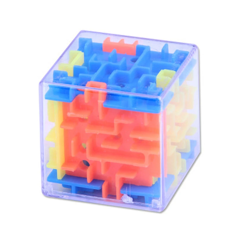3d cube puzzle maze toy