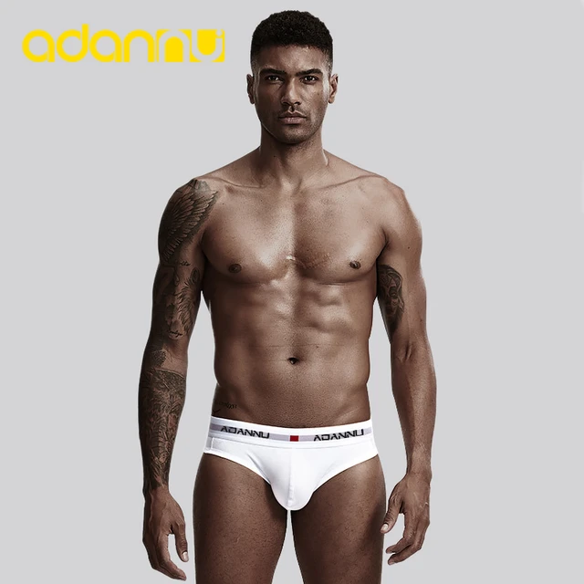 Sexy Men's Underwear Comfortable Cotton Briefs U Pouch Breathable