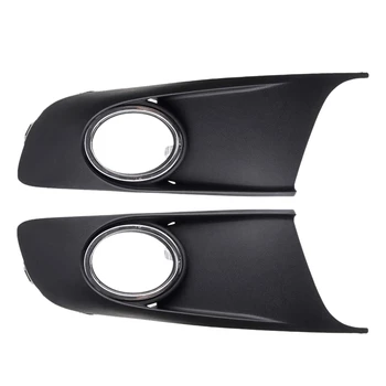 

1 Pair for Touran Caddy 2010-2014 Front Fog Light Lamps Frame Covers Trim 1T0853665 1T0853666