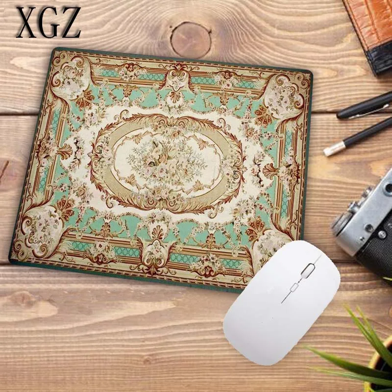 XGZ Promotion Russian Small Size Persian Carpet Pattern Game Mouse Pad Home Office Computer Player Notebook Mouse Pad 22X18CM. 