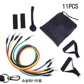 

17Pcs Exercise Resistance Bands Sets for Women and Men Fitness Gym Strength Training Body Yoga Pilates Sport Rubber Band Pull Up