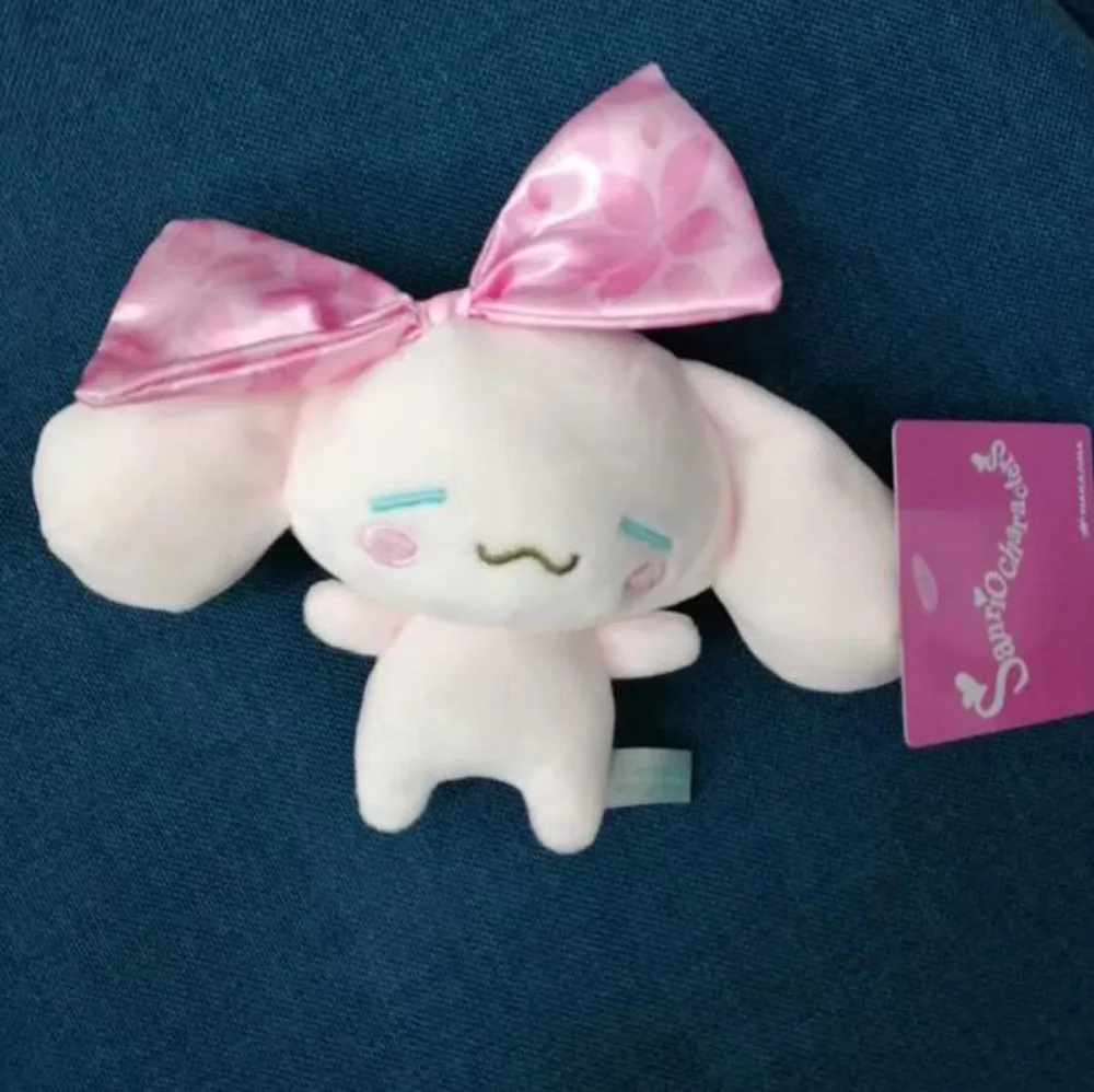 20/лот 3 вида стилей Сакура Cinnamoroll 10 см плюшевый брелок мягкая игрушка - Цвет: A