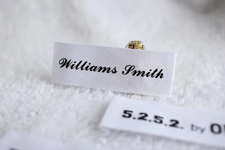 

1000pcs Custom logo labels/brand labels, personalized name tags for kids, Custom Clothing Labels,Cotton