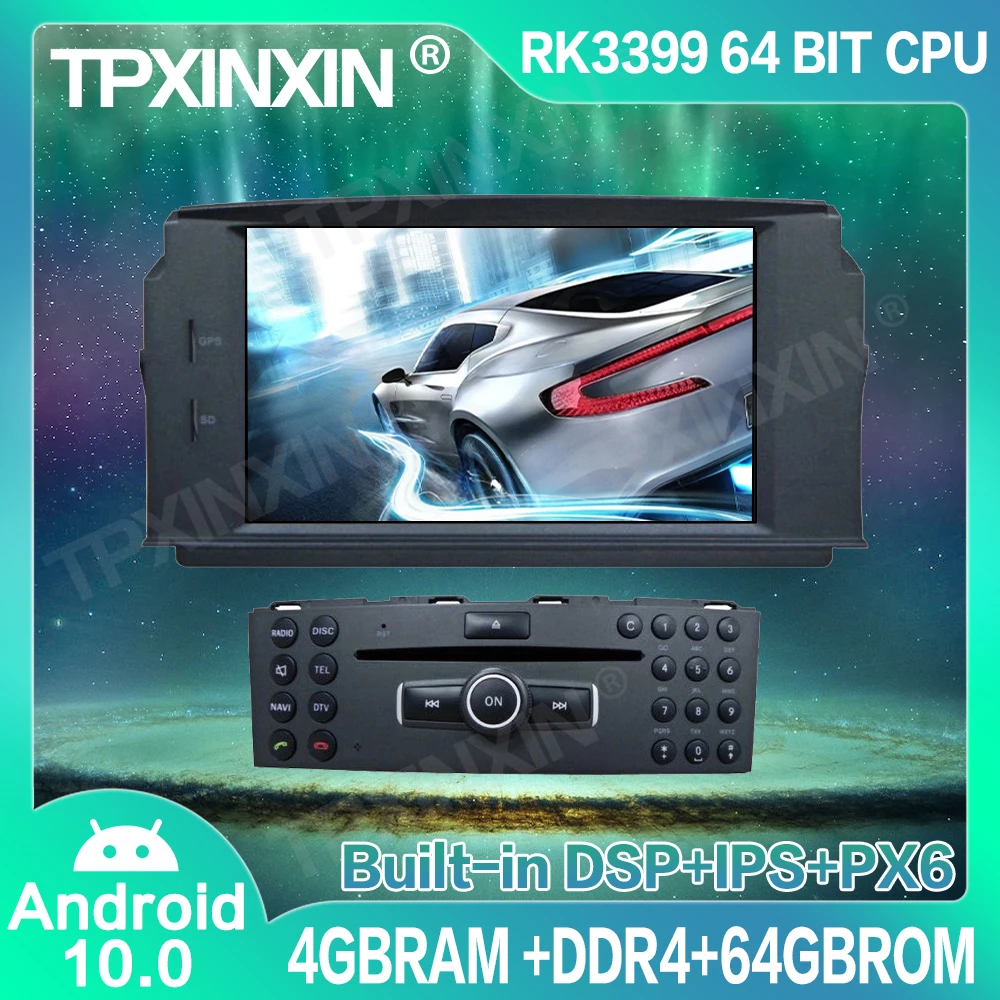 64g Ips Android 10 0 For Mercedes Benz W203 W209 W463 W168 Car Cd Dvd Player Gps Navigation Auto Multimedia Player Tape Recorder Car Multimedia Player Aliexpress