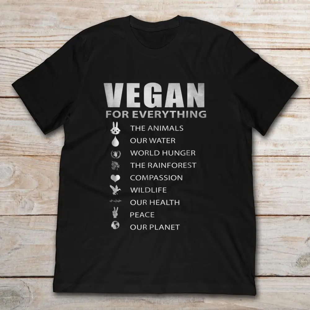 Футболка Vegan For Everything | Мужская одежда