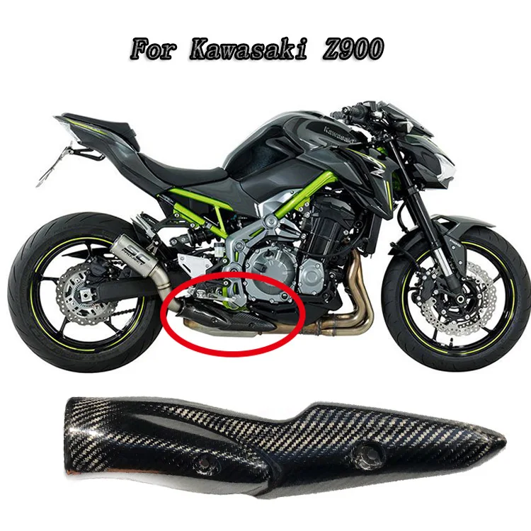 Y22 Akrapovic motorcycle exhaust middle pipe cover SC racingproject pipe cover For klx yamaha majesty 400 gw250 dragstar 650