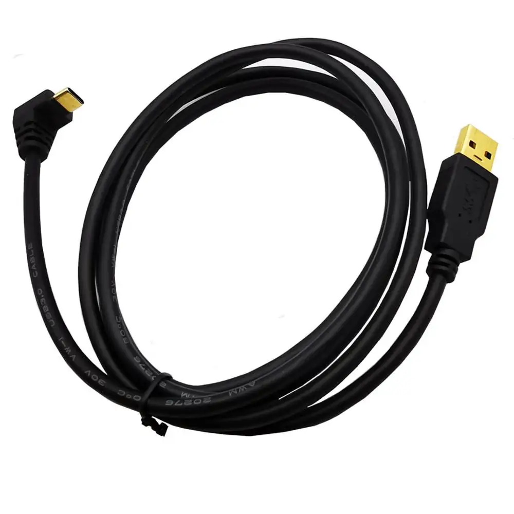 USB 3,0(type-A) штекер USB3.1(type-C) угол 90 градусов 1,5 м
