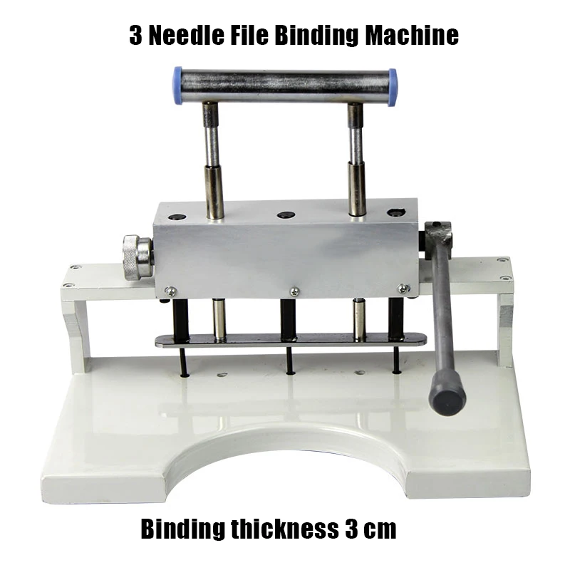 

Three-hole Three-pin File Binding Machine Manual Vouchers Financial Accounting Personnel Contract Binding