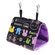  Parrot Nest Hammock Hanging Cage Warm Winter Birds Cage Bed Toys Hamster House 