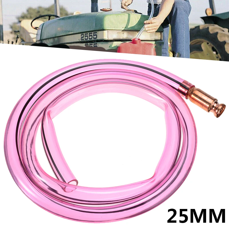 Mangueira de Transferência Acessórios da Tubulação Mayitr Carro Auto Combustível Cobre Jiggler Sifão Bomba Pvc Mangueira 1pc 25mm x 2m