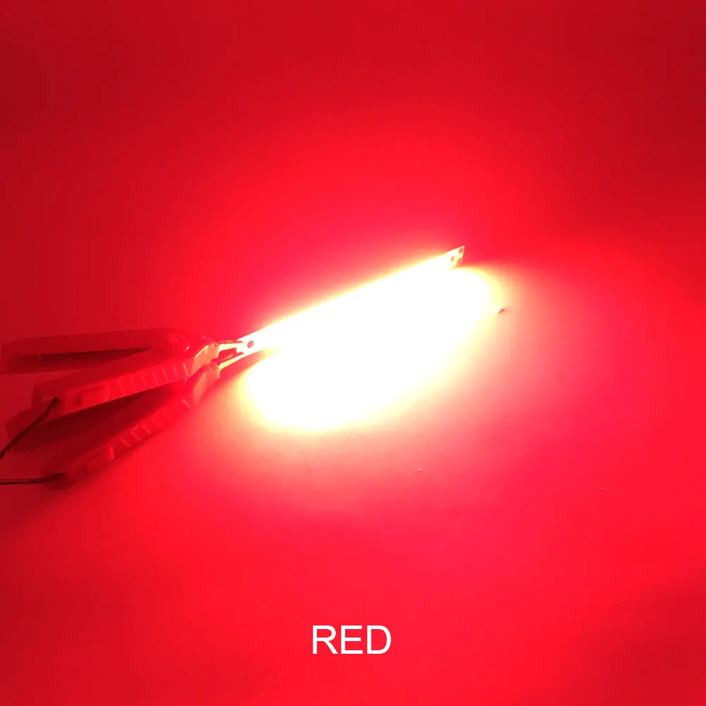 [SUMBULBS] COB светодиодный светильник 5 Вт 10 Вт 20 Вт 30 Вт 50 Вт 200 Вт DC чип для светодиодной лампы на плате красочные COB полосы модули для DIY Автомобильный дом светильник ing - Испускаемый цвет: Red 620nm