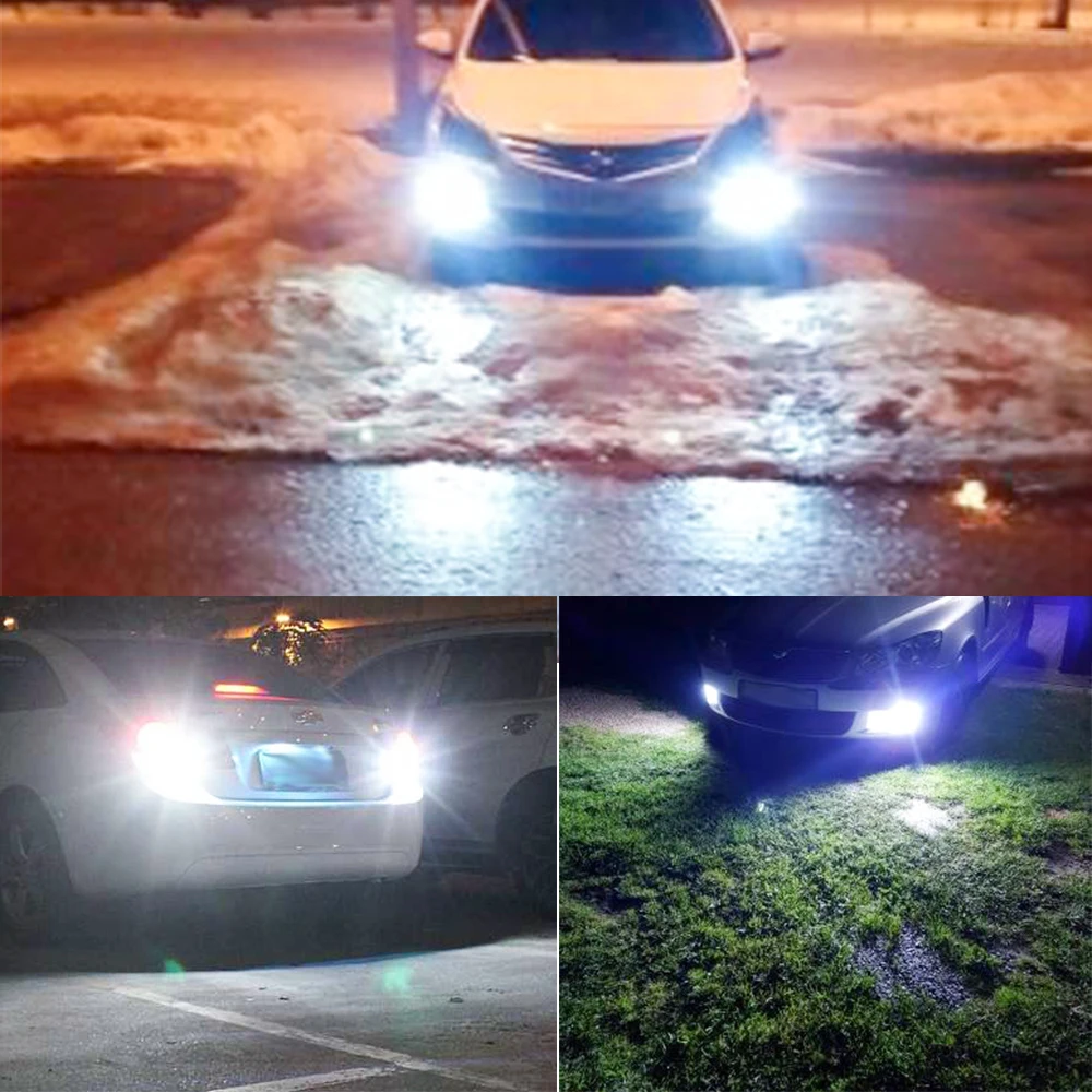 2 шт., P21W 1156 BA15S Canbus, без ошибок, 23 светодиодный-3030 SMD, Автомобильный светодиодный светильник, замена 1600Lm, автомобильная Тормозная лампа, задний сигнальный светильник, без вспышки
