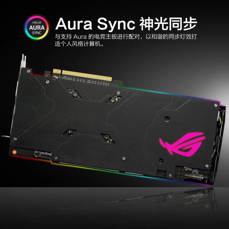 ASUS ROG-STRIX-RX590-8G-GAMING game graphics new original