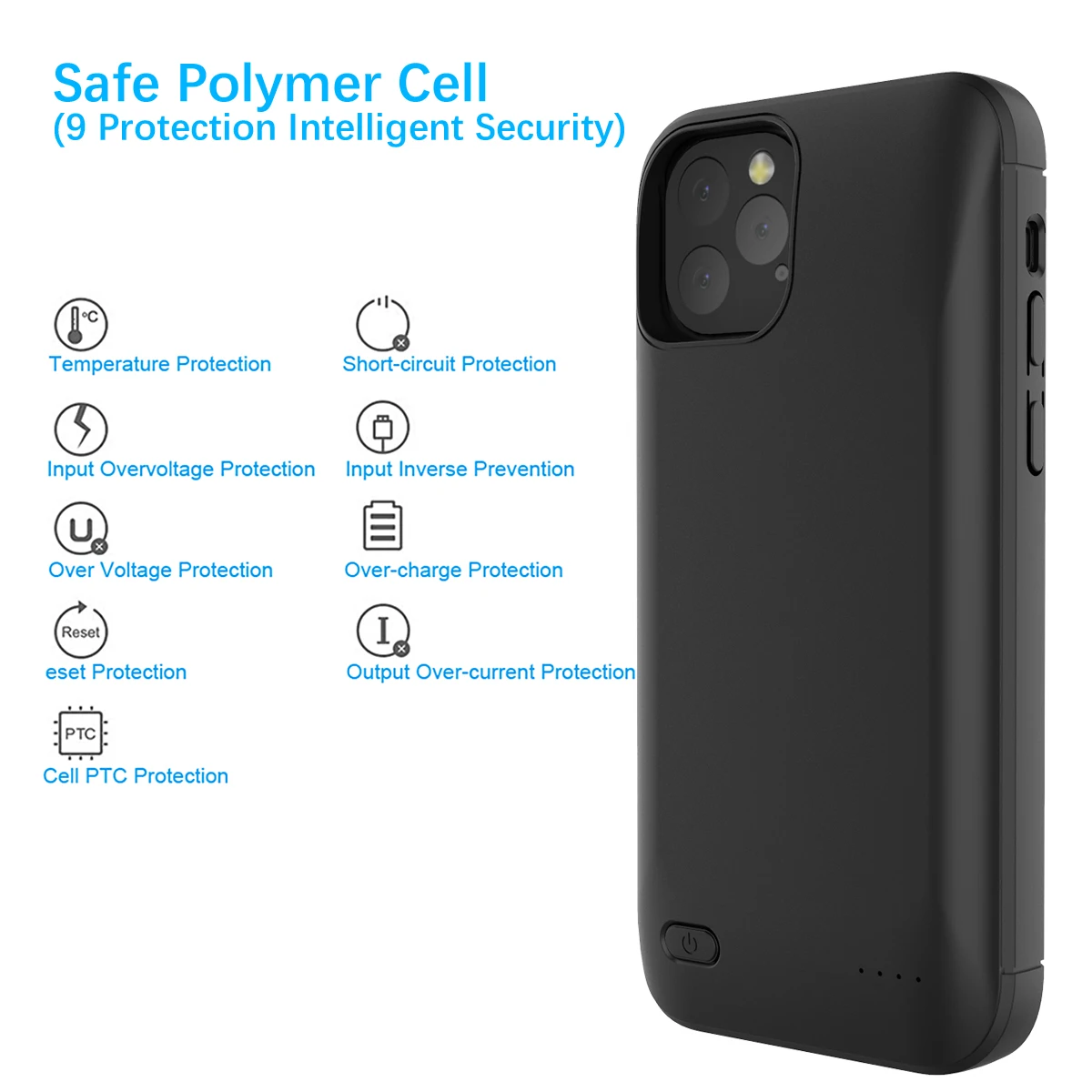 Для iPhone 11 11 Pro 11 Pro Max 5 5S SE 5SE 6 6s 7 8 Plus Xr X Xs Max чехол для зарядного устройства 4000 мАч Внешний Аккумулятор Чехол для аккумулятора Funda