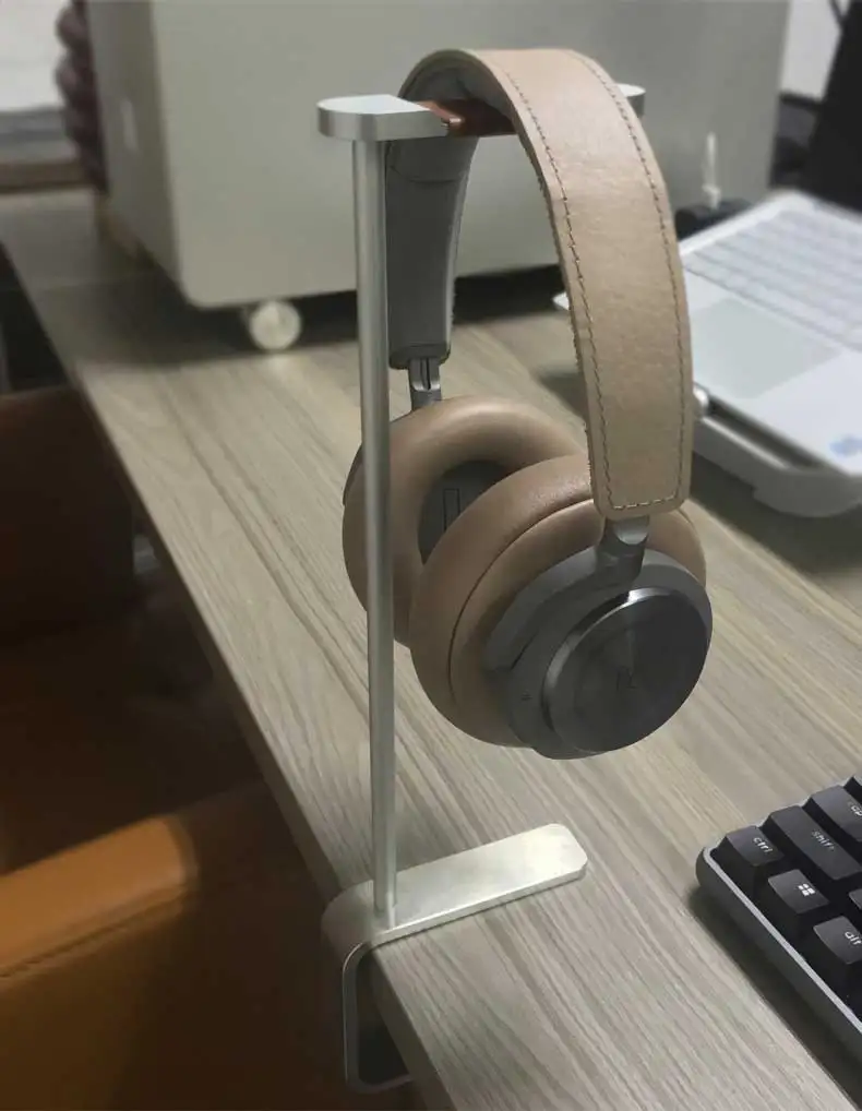 Metal Headphone Holder Display Desk Mount Universal Office Non Slip Hanger Headset Stand Durable Bracket Space Saving