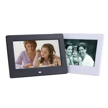 

7 Inch Digital Photo Frame with IPS Touch Screen Motion Sensor Picture Multi-function USB SD Remote Control Decorative Frames
