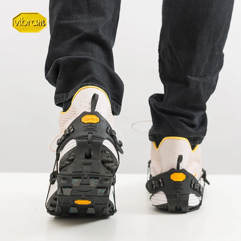 Водонепроницаемая Нескользящая Накладка для обуви Vibram черное уличное снежное