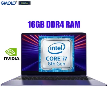 

GMOLO 15.6inch core I7 8th Gen 8550U Geforce MX150 16GB/8GB DDR4 RAM 512GB/256GB SSD + optional 1TB HDD gaming laptop computer