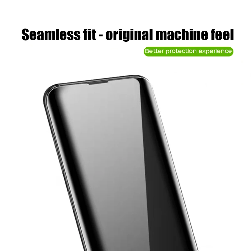 Изогнутое закаленное стекло 500D для samsung Galaxy S8 S9 S10 Plus, Защитная пленка для экрана samsung Note 8 9