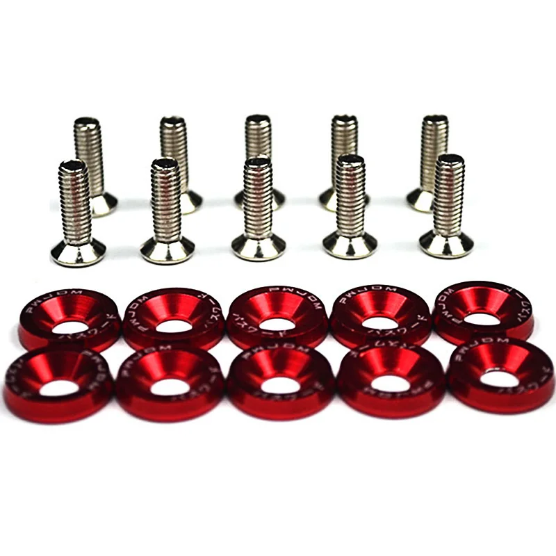 Car Modified Hex Fasteners Fender Washer for Toyota 86 GT86 FT86 Scion FR-S Corolla C-HR Rav4 Yaris | Автомобили и мотоциклы
