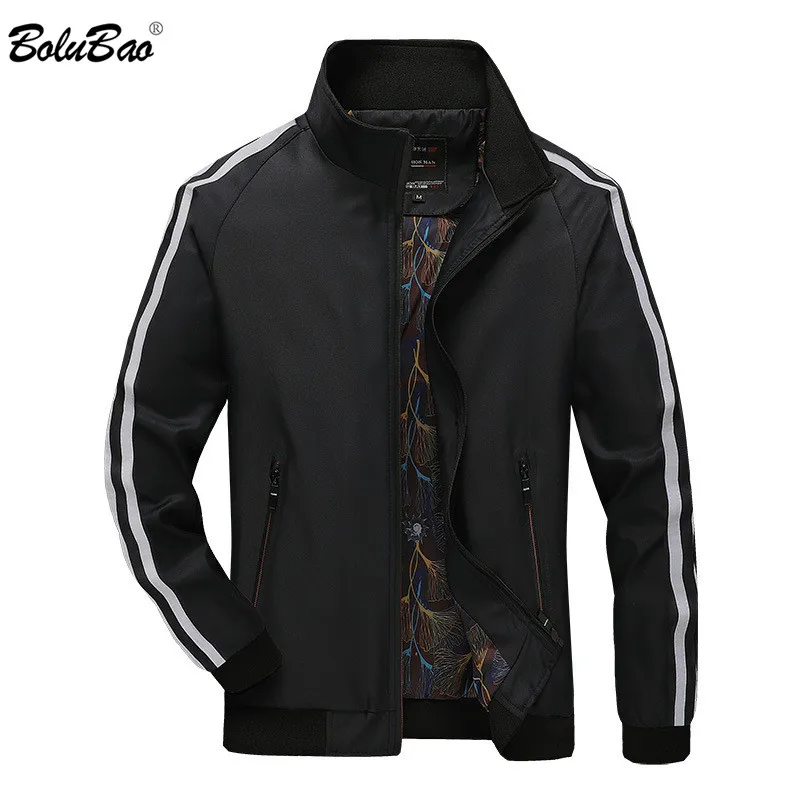 

BOLUBAO Fashion Brand Men Casual Jackets Autumn Winter Men's Simple Comfortable Jacket Male Cotton Standing Collar Jacket Coats