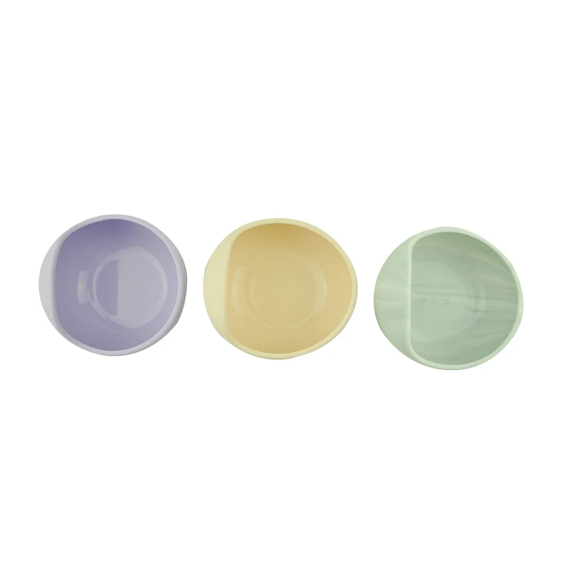 Pratos das Crianças Placa de Jantar Superior para Alimentação Utensílios de Mesa Alimentação do Bebê Silicone Livre Frutas Platos Crianças Jantar Tigela Bpa Mod. 291834 11 High Quality Mamãe e Bebê