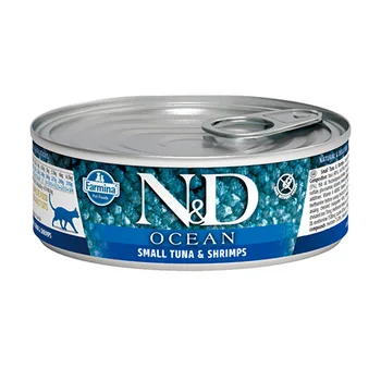 

FARMINA FARMINA CAT N & D OCEAN TUNA & SHRIMPS adult cats with shrimp and tuna 80 g