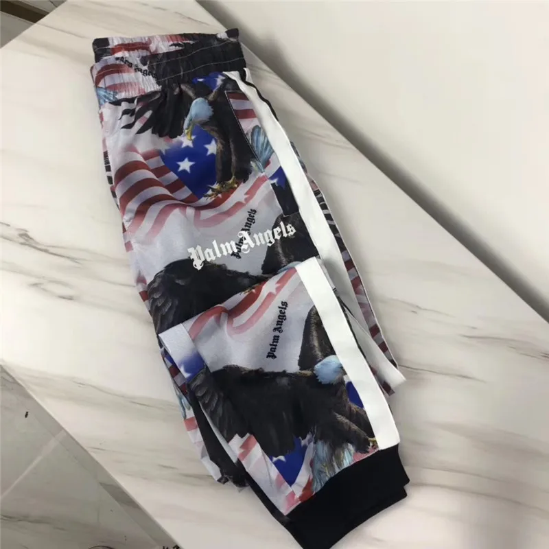 

Eagle Palm Angels Sweatpants 1:1 High Quality Elastic Waist Full printing Jogger Sweatpants
