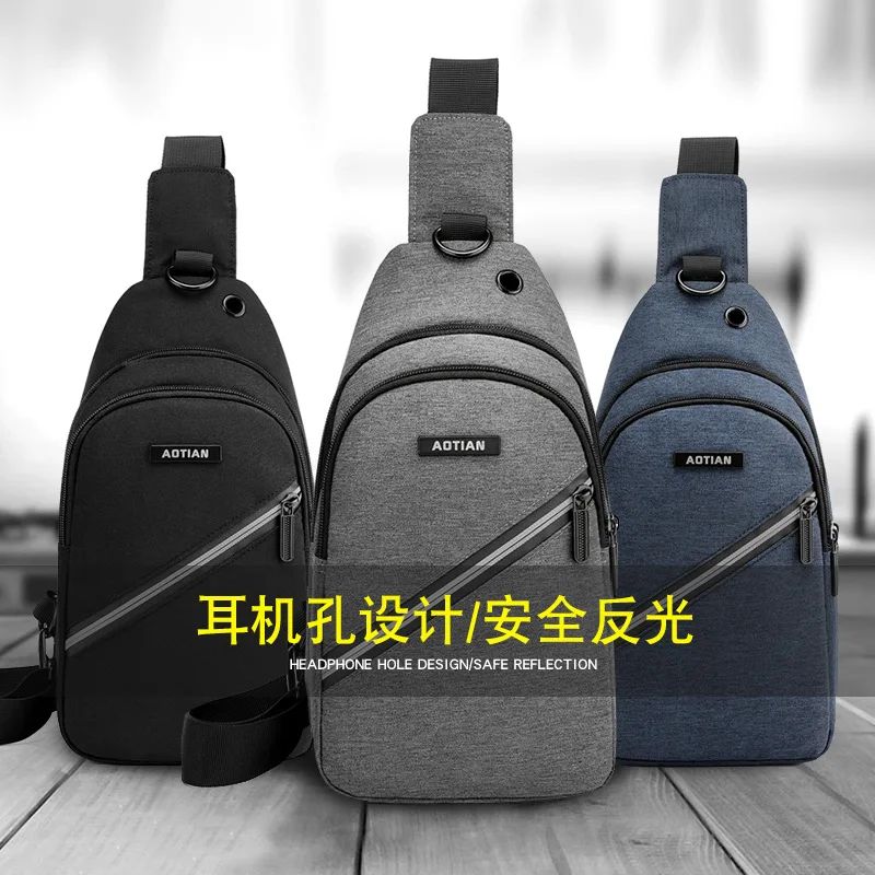 

2019 Autumn New Style Multi-functional Shoulder Bag Casual Lightweight Shoulder Bag Reflective Strips Handbag