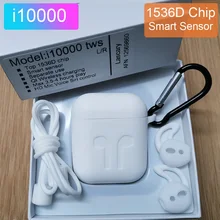 Lascary, TWS i10000, умный сенсор, беспроводные Bluetooth наушники, умный сенсор, супер бас, PK i1000, i50000, i5000, i9000, TWS