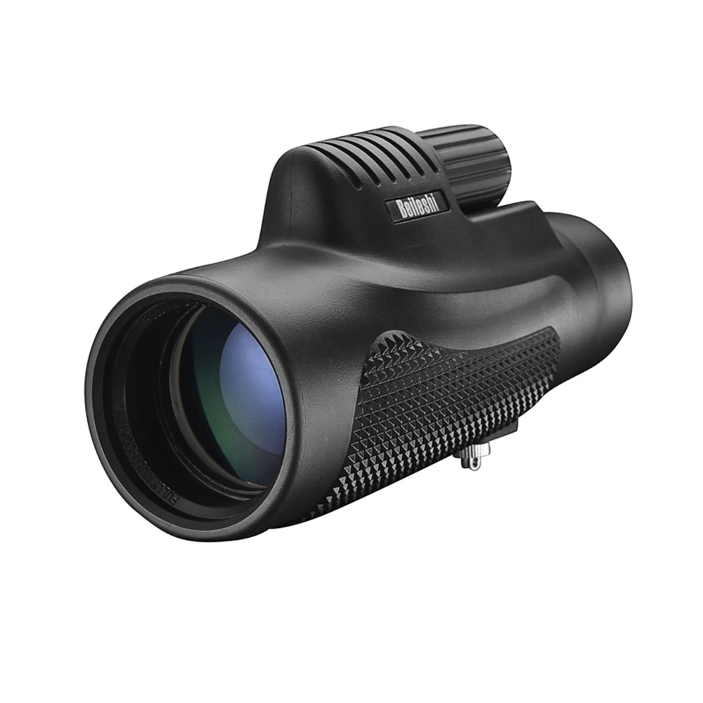 

Hot New Beileshi Hunting Telescope 10x42 Monocular Porro BAK-4 1000yds Telescope Outdoor Birding Traveling Sightseeing Single Tu