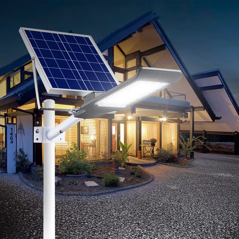 1 Pc Solar Wall Street Lamp Solar 20W 30W 40W 50W 100W Led Straat Licht solar Lamp Lamparas Outdoor Verlichting Met Afstandsbediening