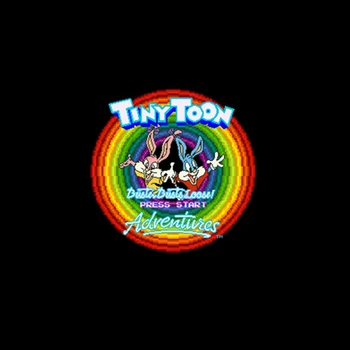 

Tiny Toon Adventures - Buster Busts Loose USA Version 16 bit English Big 46 pins Grey Game Card For NTSC Game Player