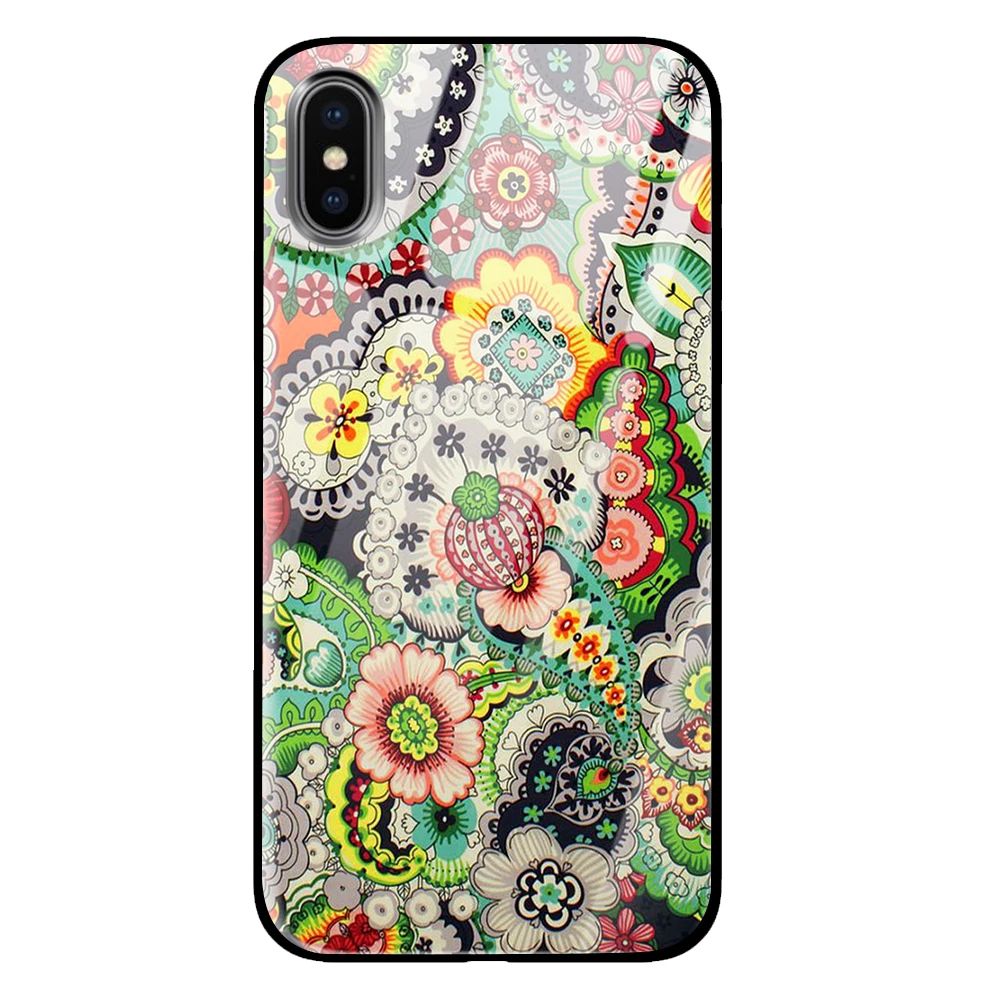 Изобразительное искусство закаленное стекло Роскошные Чехлы для huawei P30 P20 Коврики 10 20 Honor 8 9 10 Pro Lite - Цвет: 3