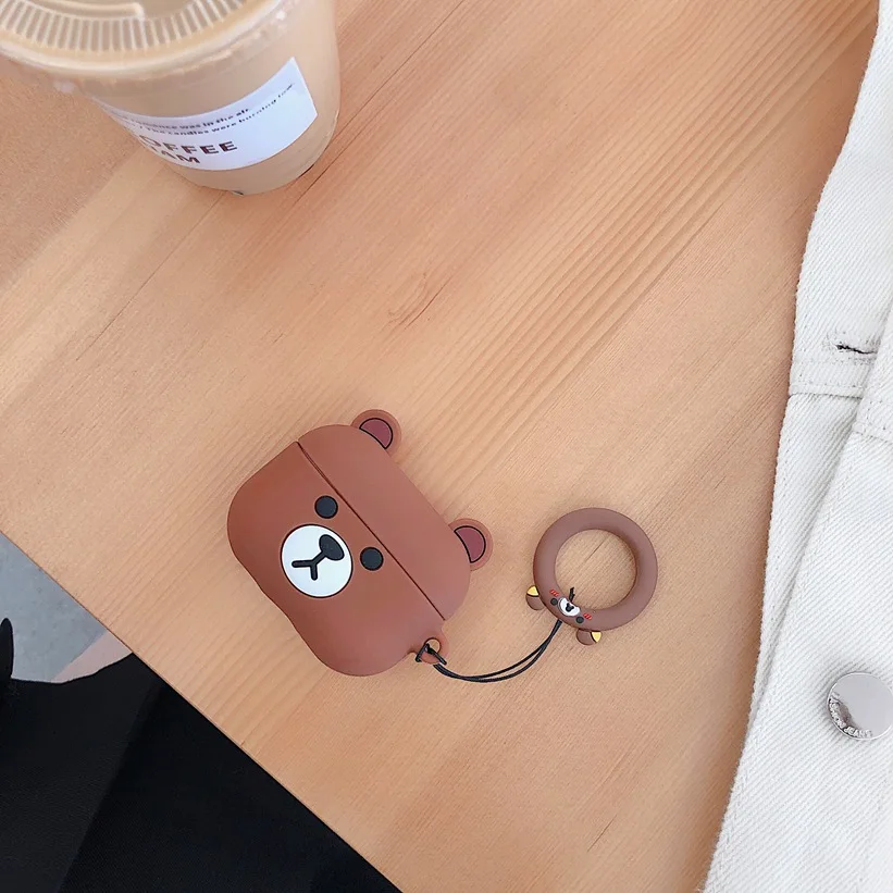HA04 3D чехол для наушников для AirPods Pro, силиконовый чехол с милым мультяшным принтом Love, чехол для наушников для Apple Earpods Air Pods 3 Airpod Pro, чехол s - Цвет: HA04