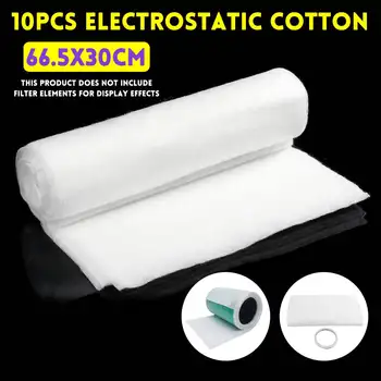 

10pcs Thickening Electrostatic cotton Electrostatic Filter Cotton Filtering Soot Dust for universal brand air purifier filter