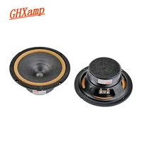 GHXAMP HiFi 6.5 Inch Full Range Speaker Treble Mid Bass Loudspeaker 4Ohm 12W Skin Edge For Car Bookself Audio Unit 2PCS 1
