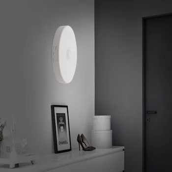 

LED Night Light Mini Light Sensor Control Infrared PIR Motion Sensor Wireless Detector Light Auto On/Off Closet sensor light