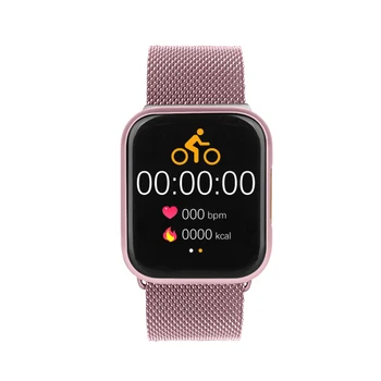 

ECG E06 Smart Watch Women Full Touch Smartwatch Men Heart Rate Monitor Call Message Reminder Clock PK P68 P70 P80 F10 F8