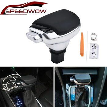 

SPEEDWOW Car Auto Gear Shift Knob Lever Shifter For Hyundai MISTRA IX35 IX25 Tucson KIA Sportage R K5 K4 K3 K7 Black 1 Pc