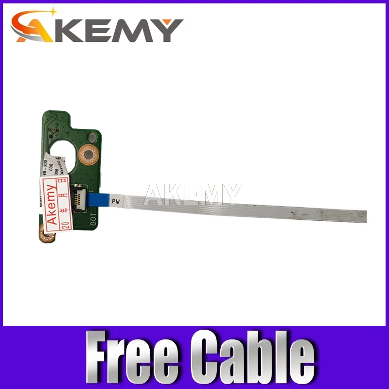 Akemy новый бесплатный кабель плата кнопки питания для ноутбука ASUS X551 X551MA X551C X551CA