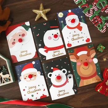

2020 Merry Christmas Card Winter Holiday Greetings Gift Card Handmade Card