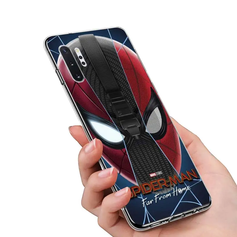 The Spiderman Marvel For Samsung Galaxy Note 20 10 9 8 Plus Ultra Lite M21 M31 M31S M10S M20 M21 M32 M12 Phone Case best case for samsung Cases For Samsung