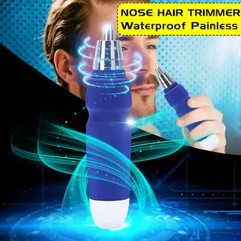 

Electric Shaving Nose Ear Trimmer Safety Face Care Nose Hair Trimmer for Men Shaving Hair Removal Razor Beard Cleaning Machine