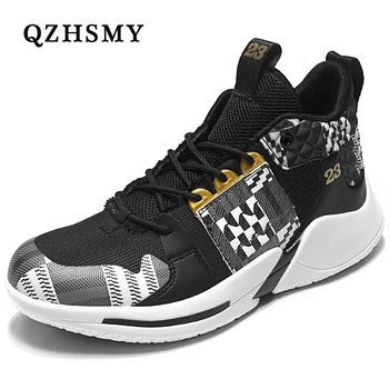 

QZHSMY Shock-absorbent Men's Sneakers 2020 Spring New Men Casual Shoes High-top Breathable Hot Style Men Shoes Zapatos De Hombre