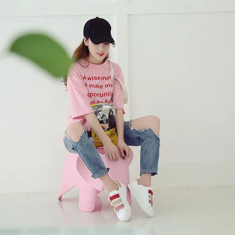 

Spring And Autumn White Shoes 661-1