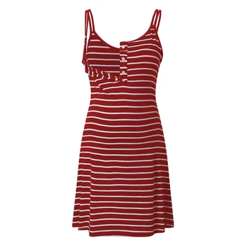 

Maternity Nightwear Women Maternity Stripe Nursing Baby Nightdress Breastfeeding Dress Maternity Pajama